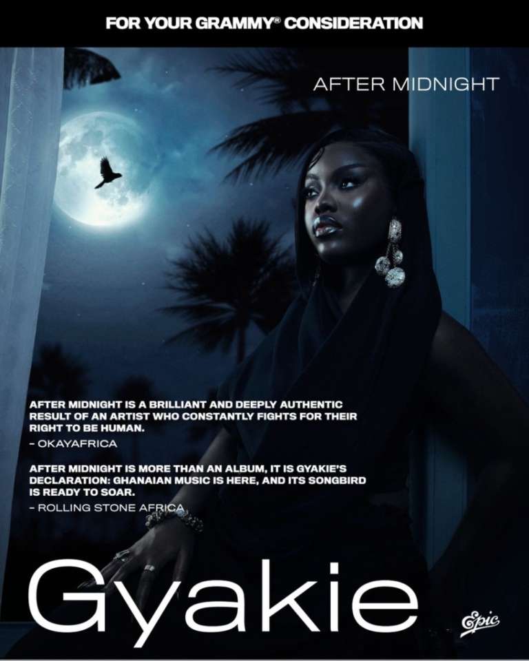 Gyakie lands multiple Grammy considerations for ‘After Midnight’ album