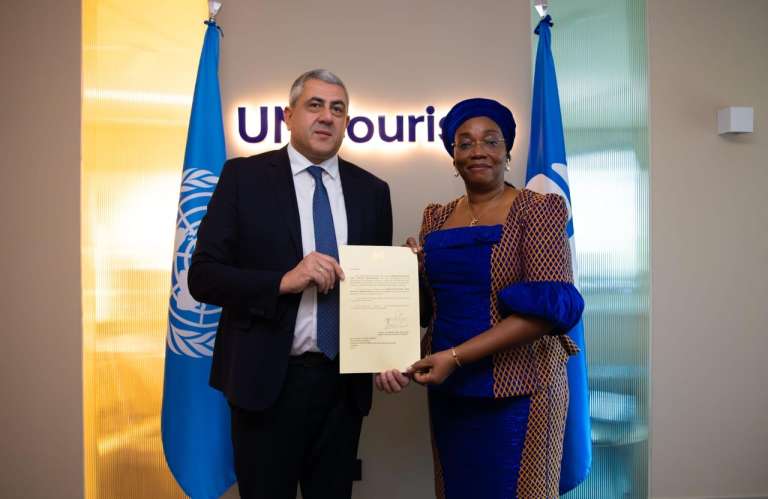 Ghana’s envoy to Spain presents credentials to UN Tourism Secretary-General