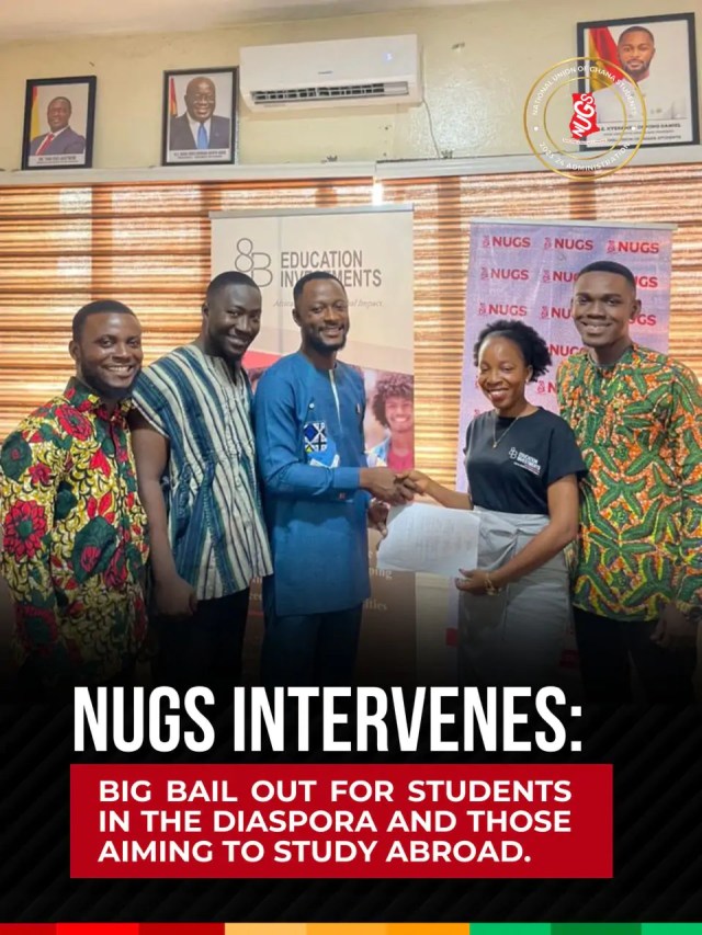 NUGS Secures Major Funding for Ghanaian Students’ Foreign Study Dreams