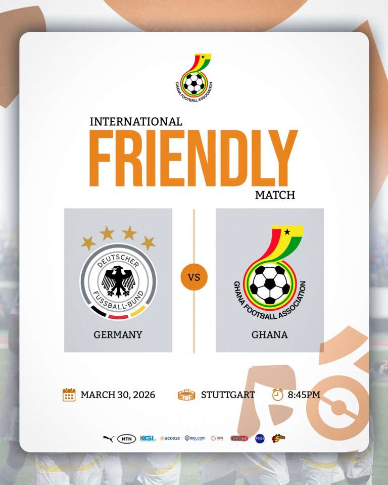 Ghana to face Germany in pre-World Cup friendly