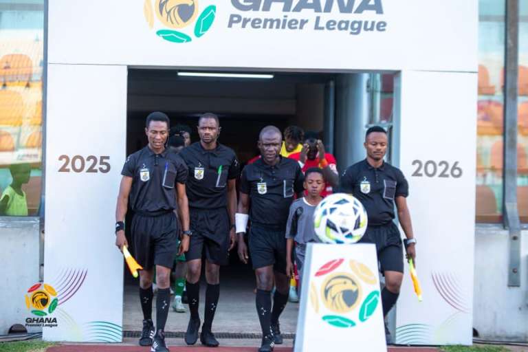 Match Officials for Ghana Premier League Matchday 23